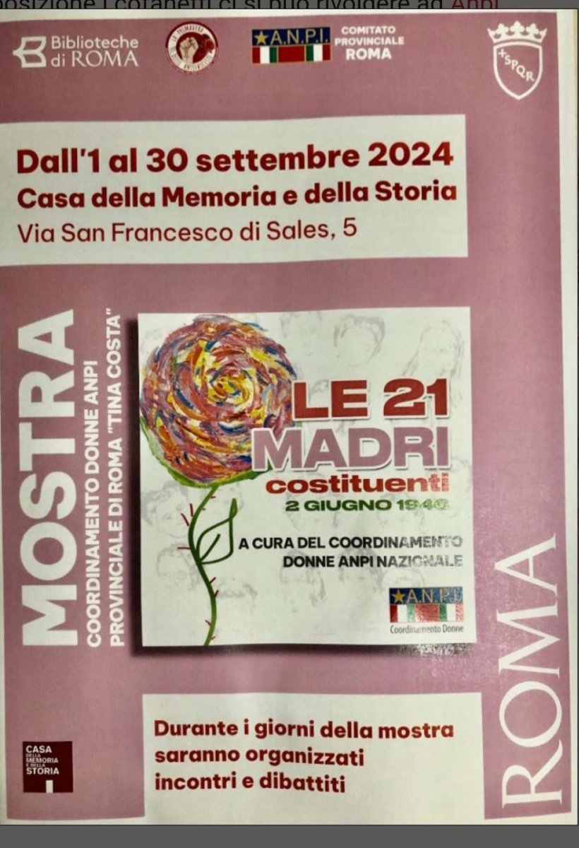 Roma, 1-30 settembre 2024